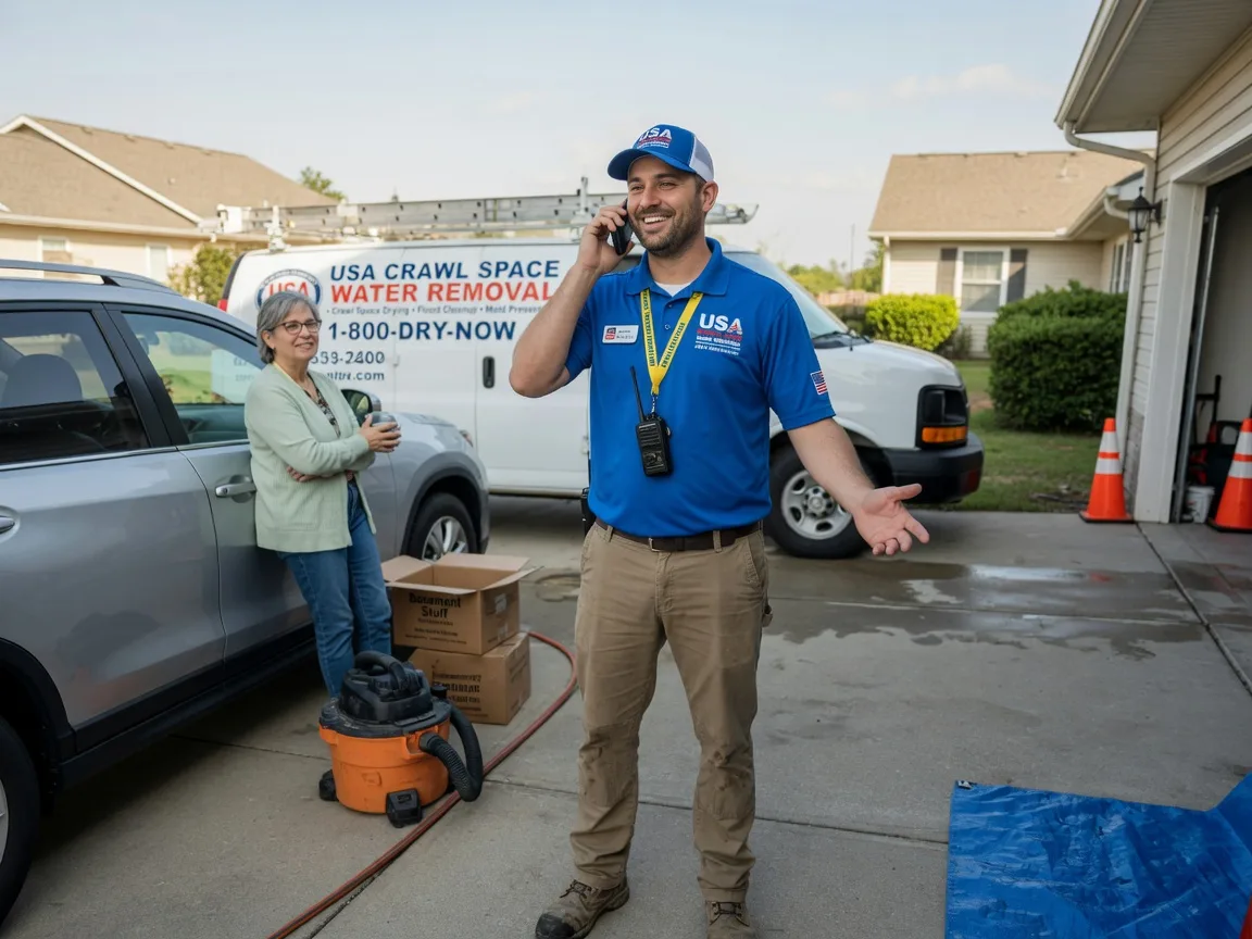 Crawl Space Water Removal Chatfield, TX FAQs
